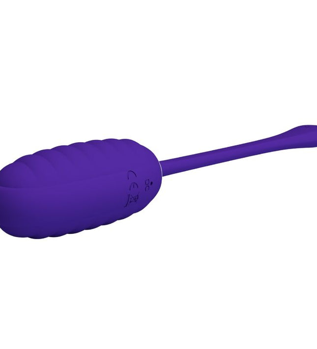 PRETTY LOVE - KIRK RECHARGEABLE VIBRATING EGG PURPLE