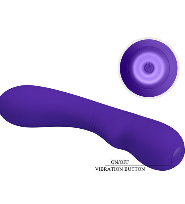PRETTY LOVE - PRESCOTT RECHARGEABLE VIBRATOR PURPLE