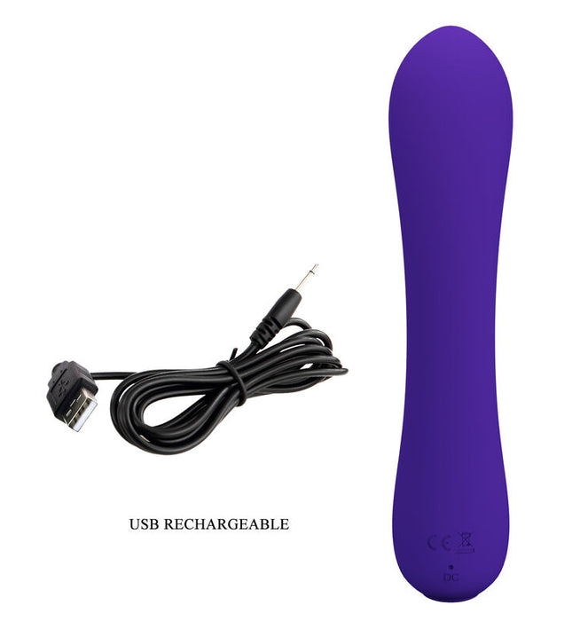 PRETTY LOVE - PRESCOTT RECHARGEABLE VIBRATOR PURPLE
