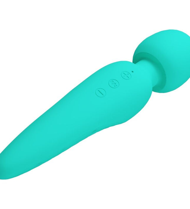 PRETTY LOVE - MEREDITH MASSAGER 12 VIBRATION MODES AQUA GREEN