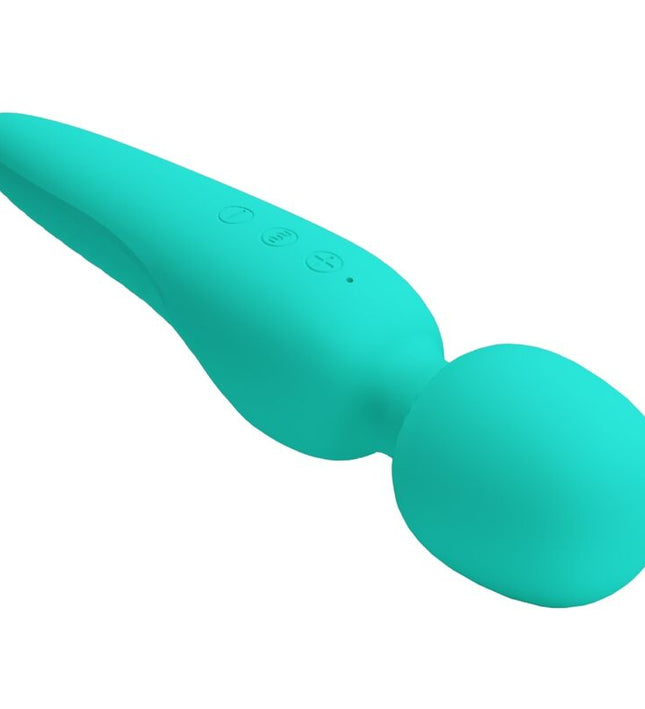 PRETTY LOVE - MEREDITH MASSAGER 12 VIBRATION MODES AQUA GREEN