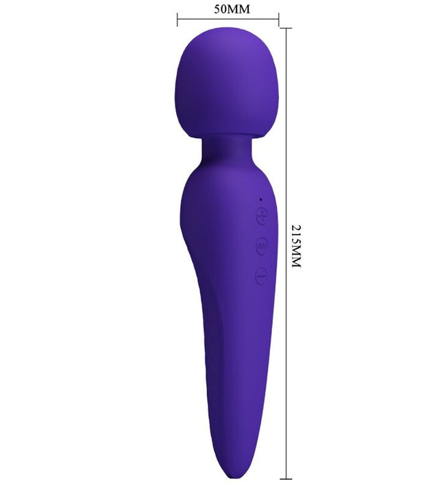 PRETTY LOVE - MEREDITH MASSAGER 12 VIBRATION MODES PURPLE