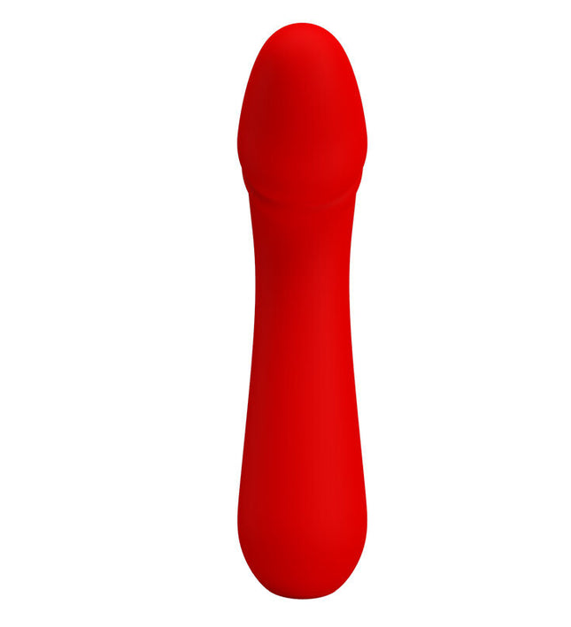 PRETTY LOVE - CETUS RECHARGEABLE VIBRATOR RED