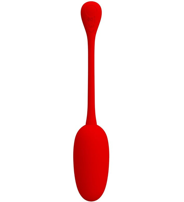 PRETTY LOVE - KNUCKER RED RECHARGEABLE VIBRATING EGG