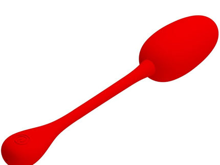 PRETTY LOVE - KNUCKER RED RECHARGEABLE VIBRATING EGG