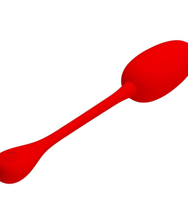 PRETTY LOVE - KNUCKER RED RECHARGEABLE VIBRATING EGG