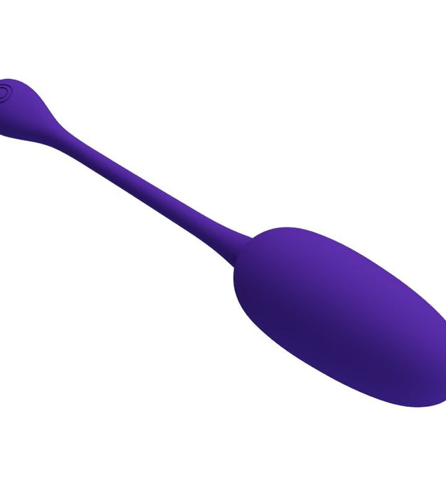 PRETTY LOVE - KNUCKER PURPLE RECHARGEABLE VIBRATING EGG