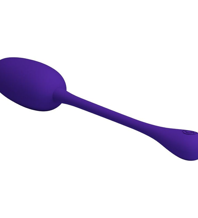 PRETTY LOVE - KNUCKER PURPLE RECHARGEABLE VIBRATING EGG