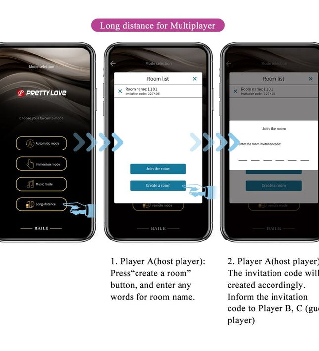 PRETTY LOVE - JAYLEEN VIBRATOR APP REMOTE CONTROL PURPLE