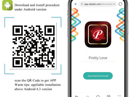 PRETTY LOVE - JAYLEEN VIBRATOR APP REMOTE CONTROL PURPLE