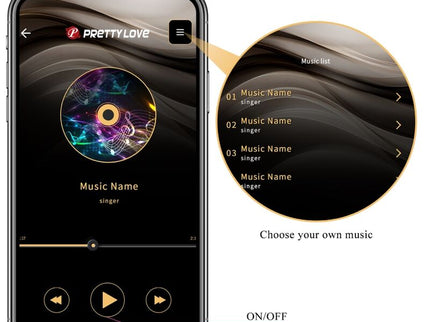 PRETTY LOVE - JAYLEEN VIBRATOR APP REMOTE CONTROL PURPLE