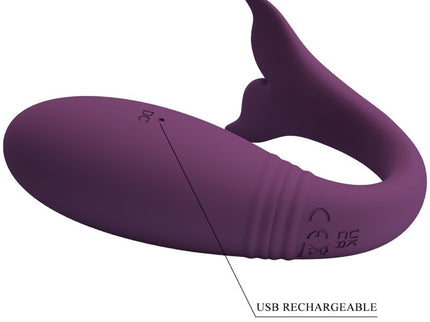 PRETTY LOVE - JAYLEEN VIBRATOR APP REMOTE CONTROL PURPLE