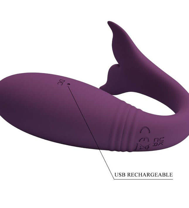 PRETTY LOVE - JAYLEEN VIBRATOR APP REMOTE CONTROL PURPLE