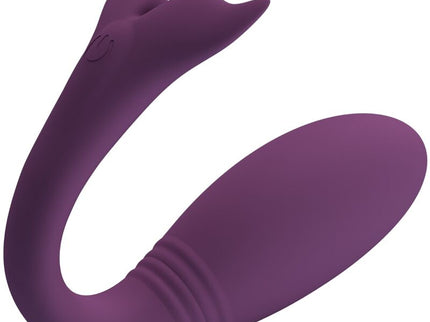 PRETTY LOVE - JAYLEEN VIBRATOR APP REMOTE CONTROL PURPLE