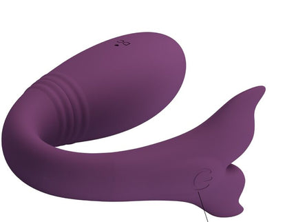 PRETTY LOVE - JAYLEEN VIBRATOR APP REMOTE CONTROL PURPLE