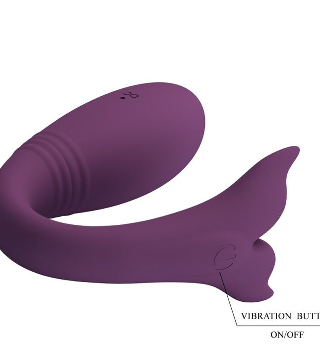 PRETTY LOVE - JAYLEEN VIBRATOR APP REMOTE CONTROL PURPLE
