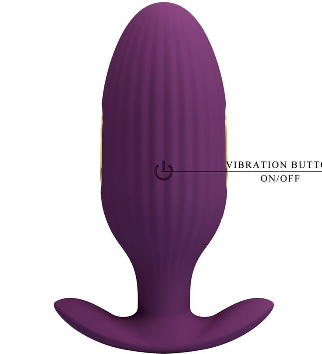 PRETTY LOVE - JEFFERSON APP CONTROLLED ANAL PLUG PURPLE