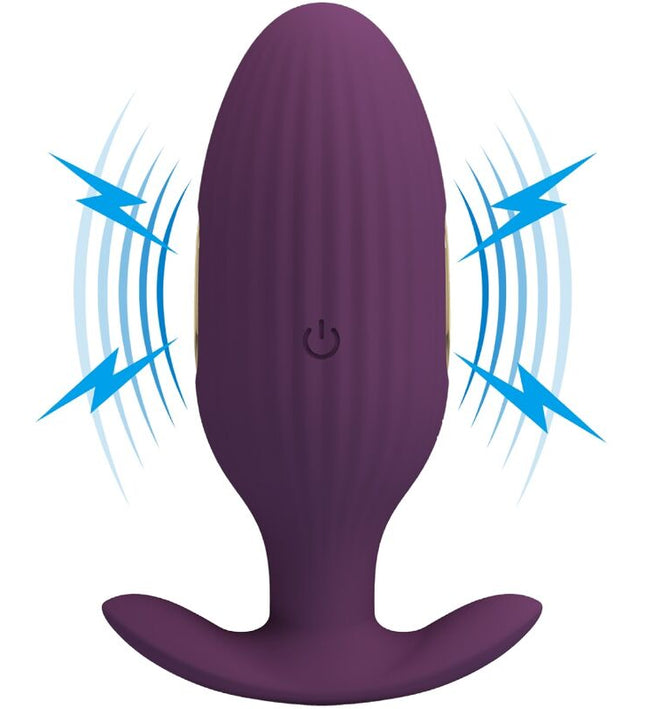 PRETTY LOVE - JEFFERSON APP CONTROLLED ANAL PLUG PURPLE
