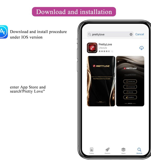 PRETTY LOVE - JEFFERSON APP CONTROLLED ANAL PLUG PURPLE