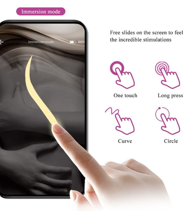 PRETTY LOVE - JEFFERSON APP CONTROLLED ANAL PLUG PURPLE