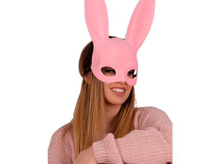 LIVCO CORSETTI FASHION - KOHU RABBIT PINK MJ009 MASK ONE SIZE