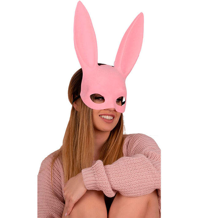 LIVCO CORSETTI FASHION - KOHU RABBIT PINK MJ009 MASK ONE SIZE