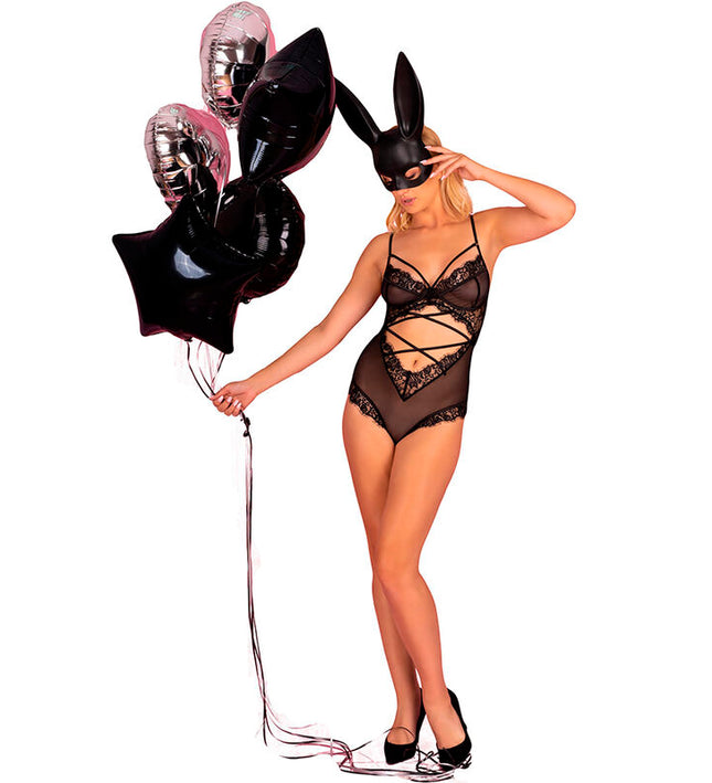 LIVCO CORSETTI FASHION - KYLSSIAM LC 90613 BODY BLACK L/XL