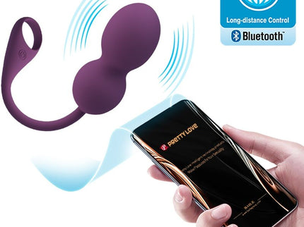 PRETTY LOVE - ELVIRA KEGEL BALLS APP REMOTE CONTROL PURPLE