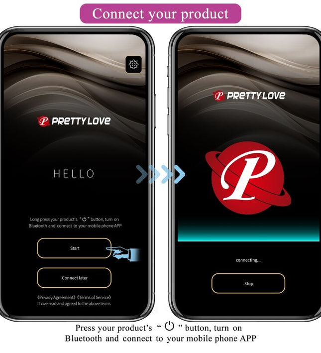 PRETTY LOVE - ELVIRA KEGEL BALLS APP REMOTE CONTROL PURPLE