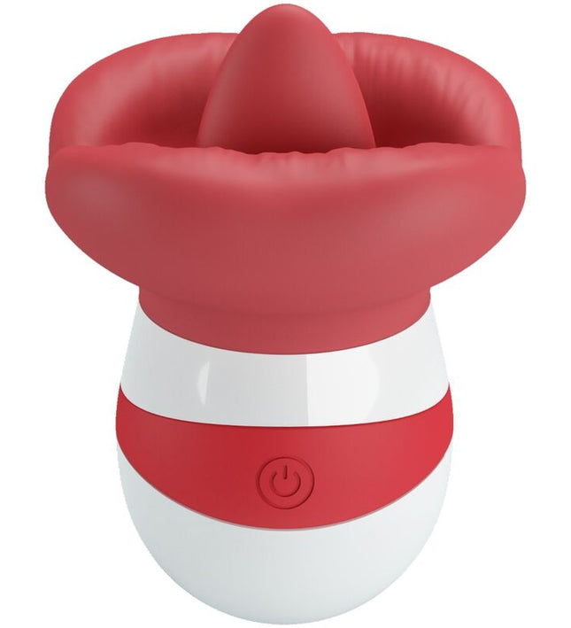 PRETTY LOVE - MINA TONGUE STIMULATOR LIGHT RED