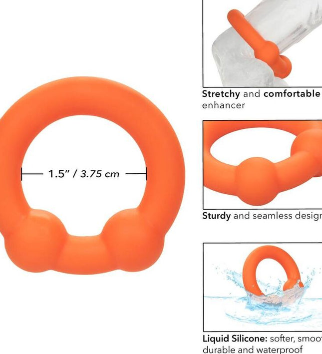 CALEXOTICS - ALPHA DUAL BALL RING ORANGE