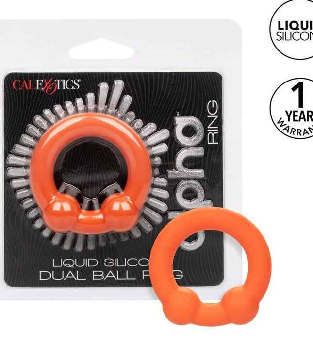 CALEXOTICS - ALPHA DUAL BALL RING ORANGE