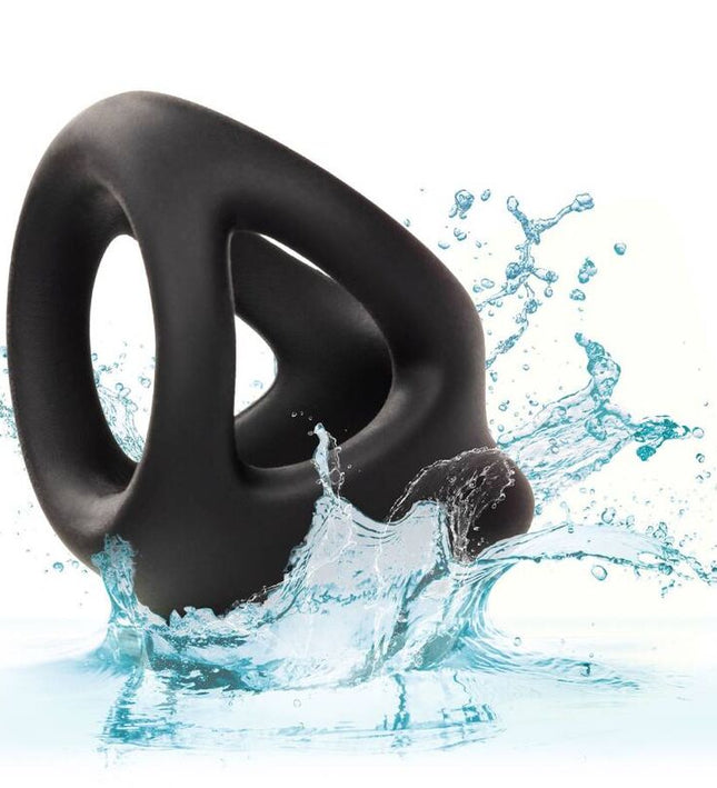 CALEXOTICS - ALPHA DUAL CAGE RING BLACK