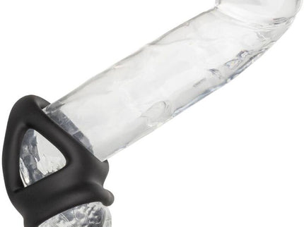 CALEXOTICS - ALPHA DUAL CAGE RING BLACK