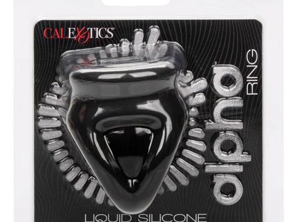 CALEXOTICS - ALPHA DUAL CAGE RING BLACK
