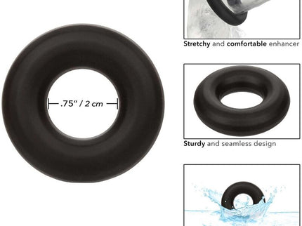 CALEXOTICS - ALPHA PROLONG MEDIUM RING BLACK