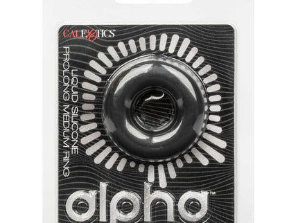 CALEXOTICS - ALPHA PROLONG MEDIUM RING BLACK