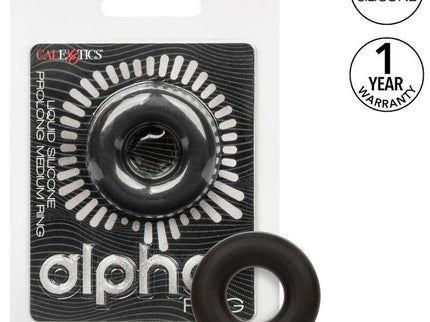CALEXOTICS - ALPHA PROLONG MEDIUM RING BLACK