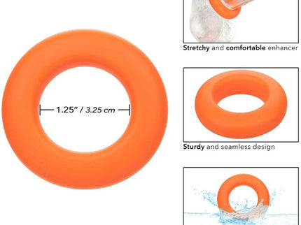 CALEXOTICS - ALPHA PROLONG LARGE RING ORANGE