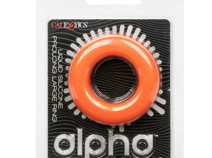 CALEXOTICS - ALPHA PROLONG LARGE RING ORANGE