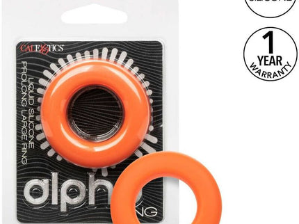 CALEXOTICS - ALPHA PROLONG LARGE RING ORANGE