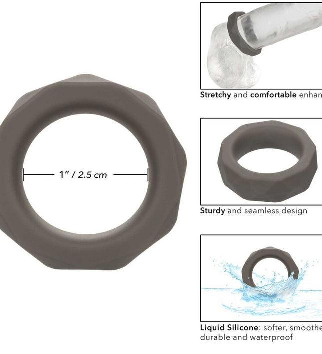 CALEXOTICS - ALPHA PROLONG PRISMATIC RING GREY