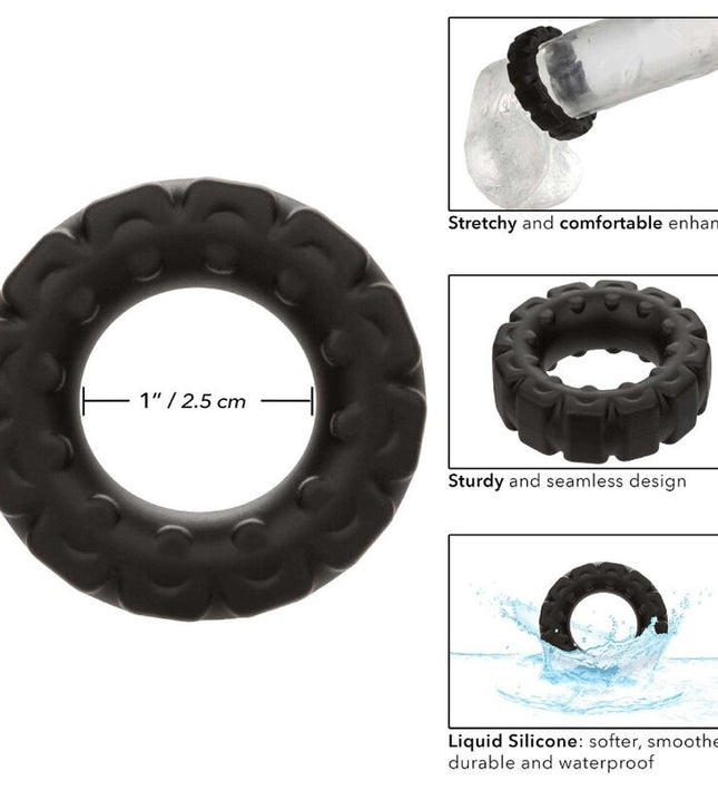 CALEXOTICS - ALPHA PROLONG TREAD RING BLACK