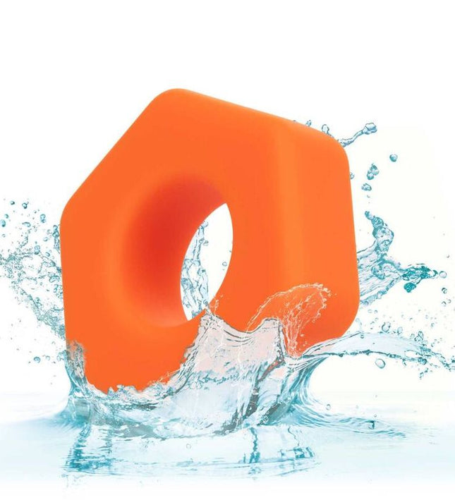 CALEXOTICS - ALPHA PROLONG SEXAGON RING ORANGE