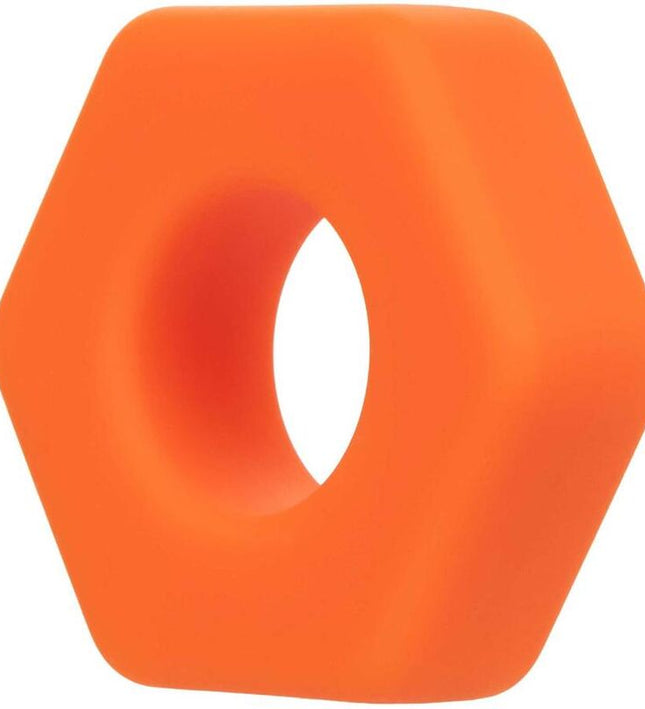 CALEXOTICS - ALPHA PROLONG SEXAGON RING ORANGE