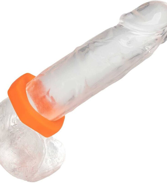 CALEXOTICS - ALPHA PROLONG SEXAGON RING ORANGE