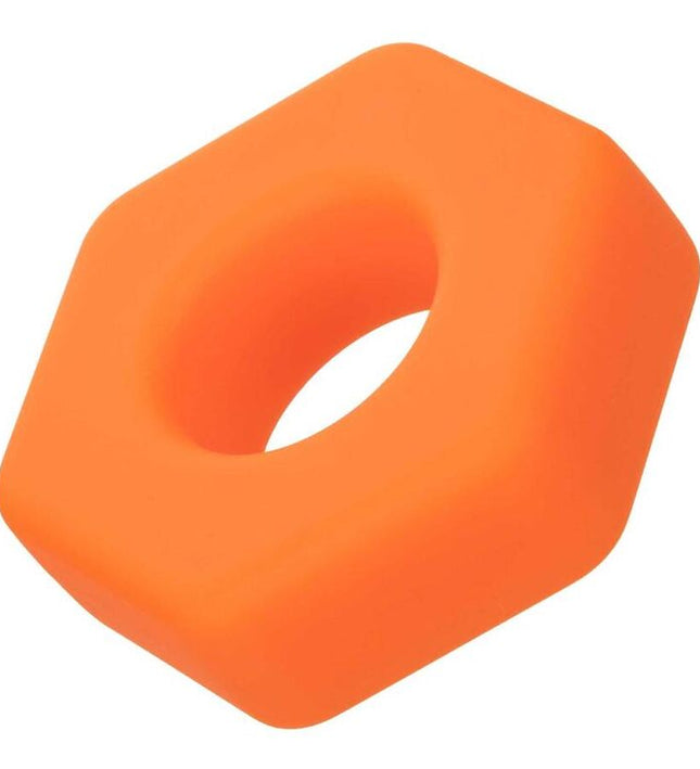 CALEXOTICS - ALPHA PROLONG SEXAGON RING ORANGE