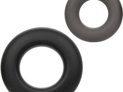 CALEXOTICS - ALPHA PROLONG SET OF 2 RING GREY