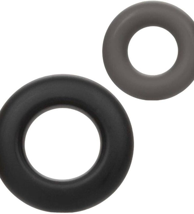 CALEXOTICS - ALPHA PROLONG SET OF 2 RING GREY