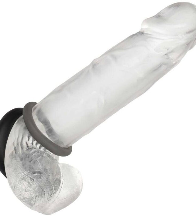 CALEXOTICS - ALPHA PROLONG SET OF 2 RING GREY